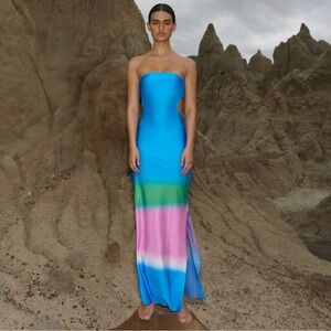 NEW Baobab Mambo Dress in Orion Size Small Cut out Sexy Stretch Maxi Dress